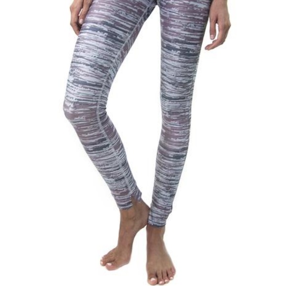 Satva Mantra Legging Scratch Print SM NWT - Picture 5 of 7